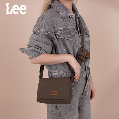 LEE48-001  LEE  Small Light Weight Shoulder/Crossbody Bag with Earphone Pouch
