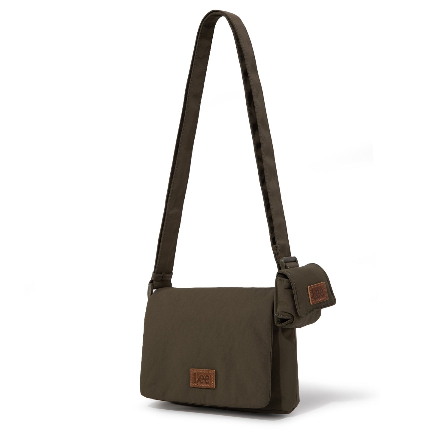 LEE48-001  LEE  Small Light Weight Shoulder/Crossbody Bag with Earphone Pouch