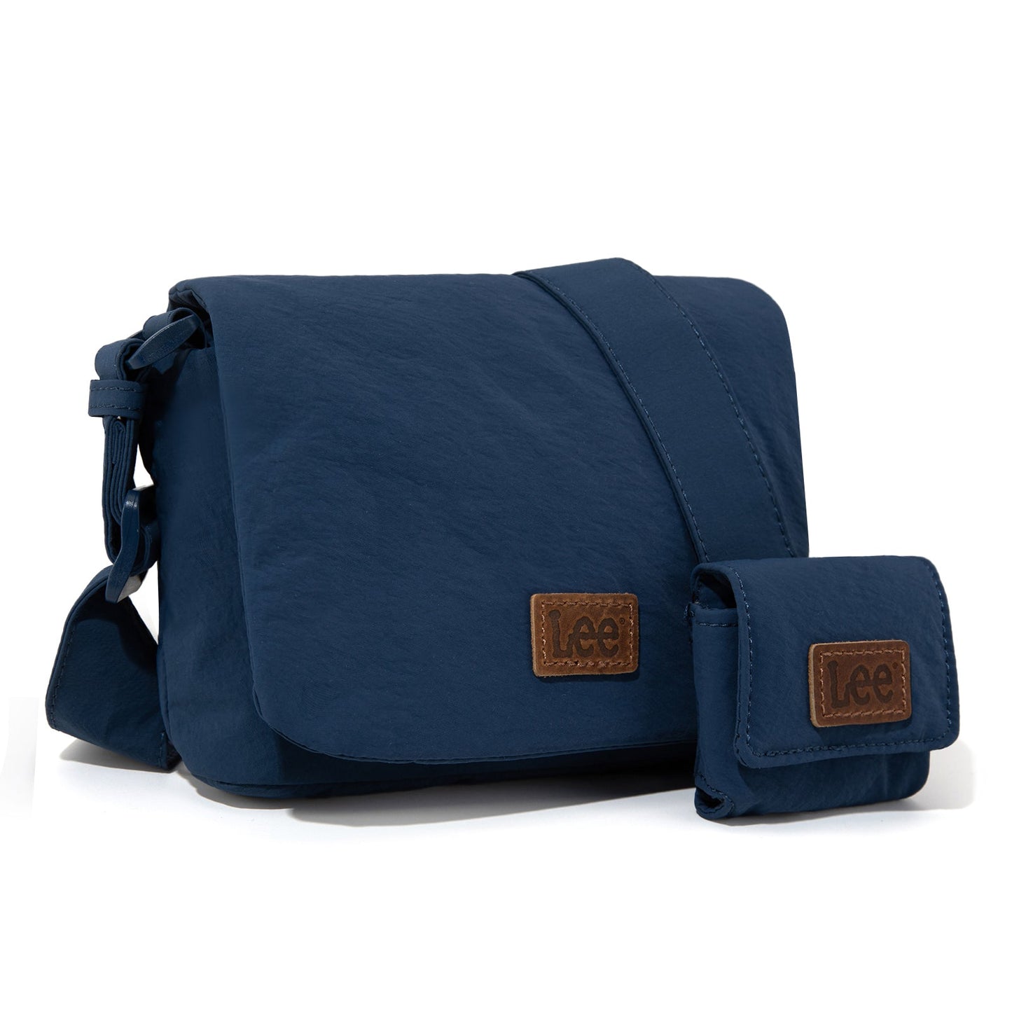 LEE48-001  LEE  Small Light Weight Shoulder/Crossbody Bag with Earphone Pouch