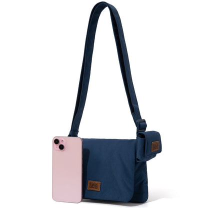LEE48-001  LEE  Small Light Weight Shoulder/Crossbody Bag with Earphone Pouch