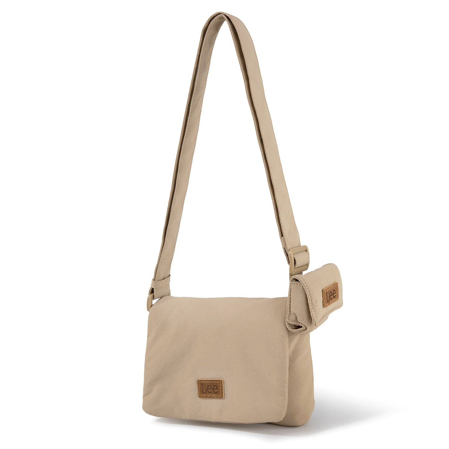 LEE48-001  LEE  Small Light Weight Shoulder/Crossbody Bag with Earphone Pouch