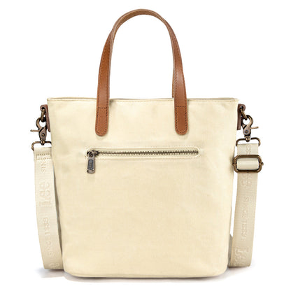 LEE51-004  LEE Denim Waxed Canvas Tote/Shoulder Bag/Crossbody