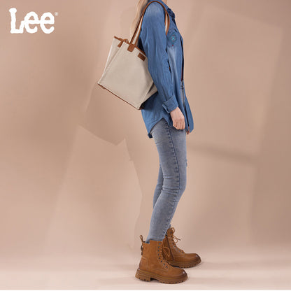 LEE53-002   LEE Canvas Top Knot Handle Tote Bag/Shoulder Bag