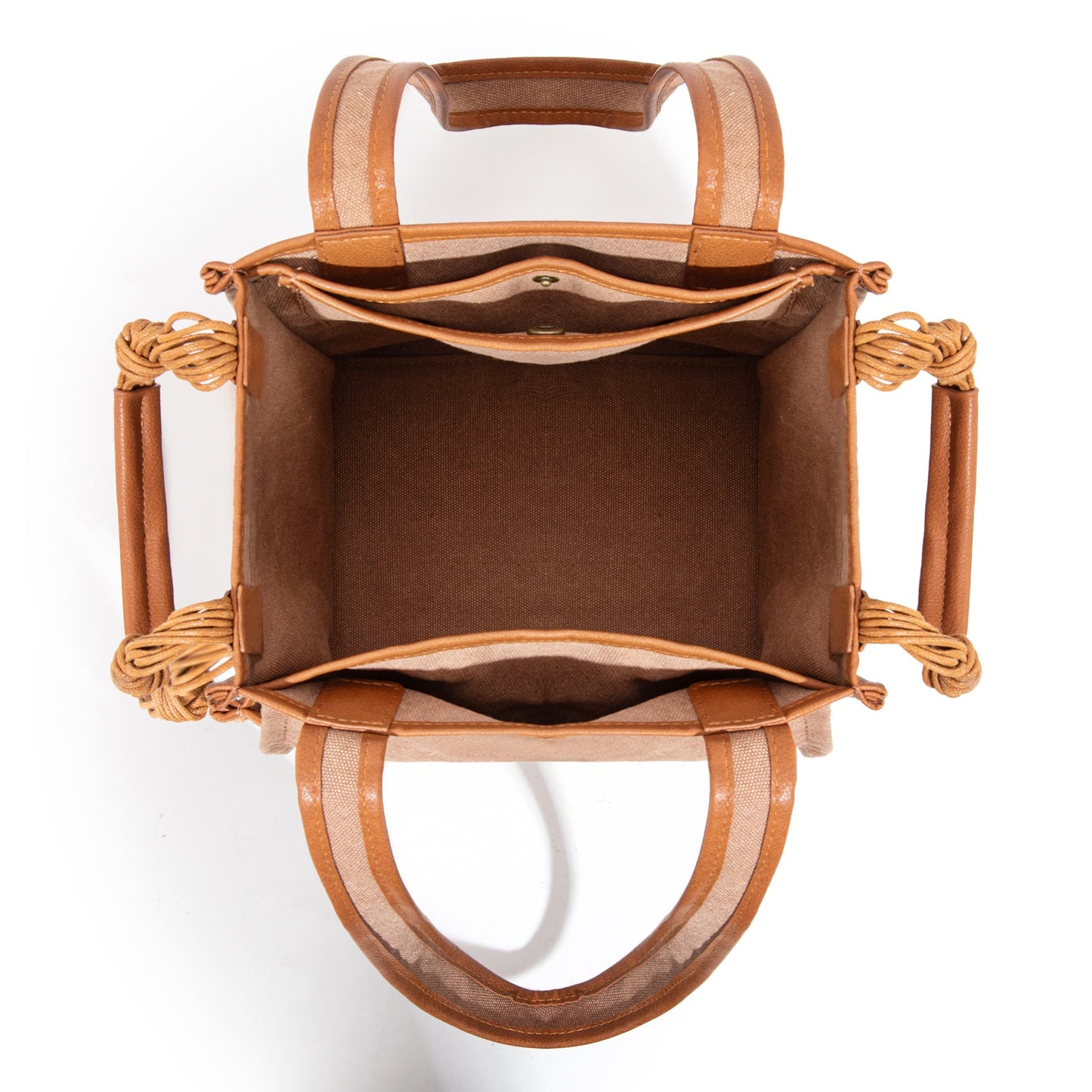 LEE53-002   LEE Canvas Top Knot Handle Tote Bag/Shoulder Bag