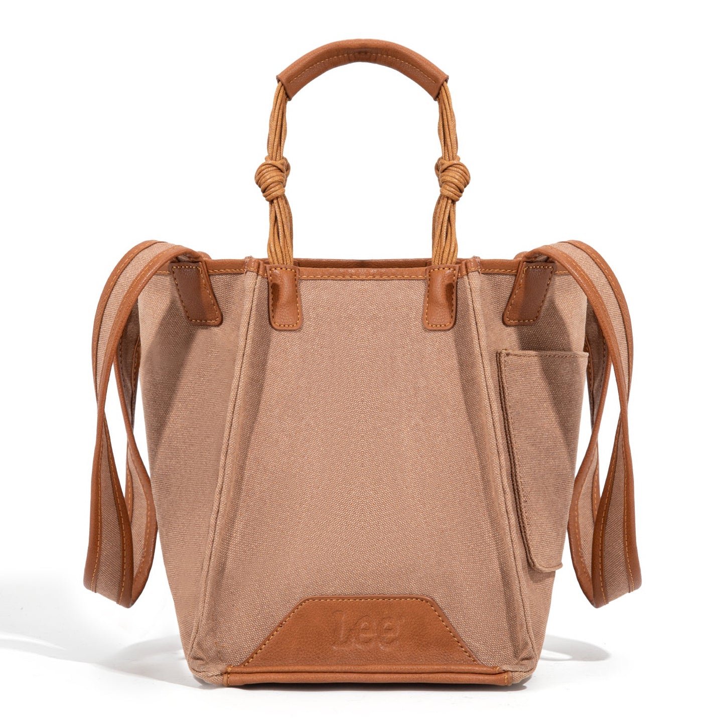 LEE53-002   LEE Canvas Top Knot Handle Tote Bag/Shoulder Bag