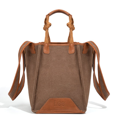 LEE53-002   LEE Canvas Top Knot Handle Tote Bag/Shoulder Bag