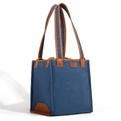 LEE53-002   LEE Canvas Top Knot Handle Tote Bag/Shoulder Bag