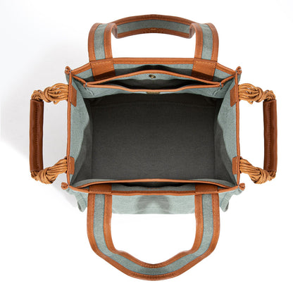 LEE53-002   LEE Canvas Top Knot Handle Tote Bag/Shoulder Bag