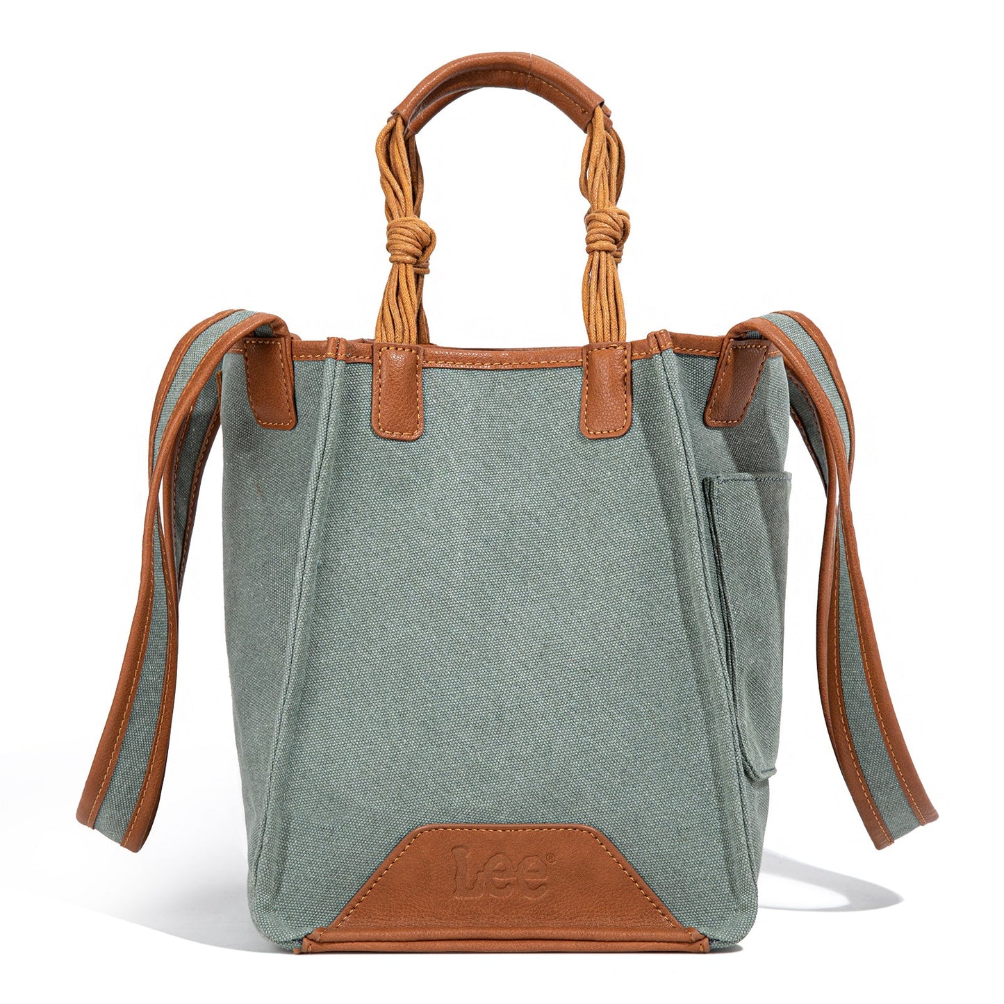 LEE53-002   LEE Canvas Top Knot Handle Tote Bag/Shoulder Bag