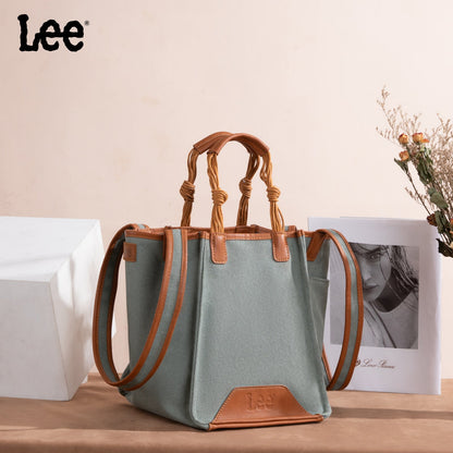 LEE53-002   LEE Canvas Top Knot Handle Tote Bag/Shoulder Bag