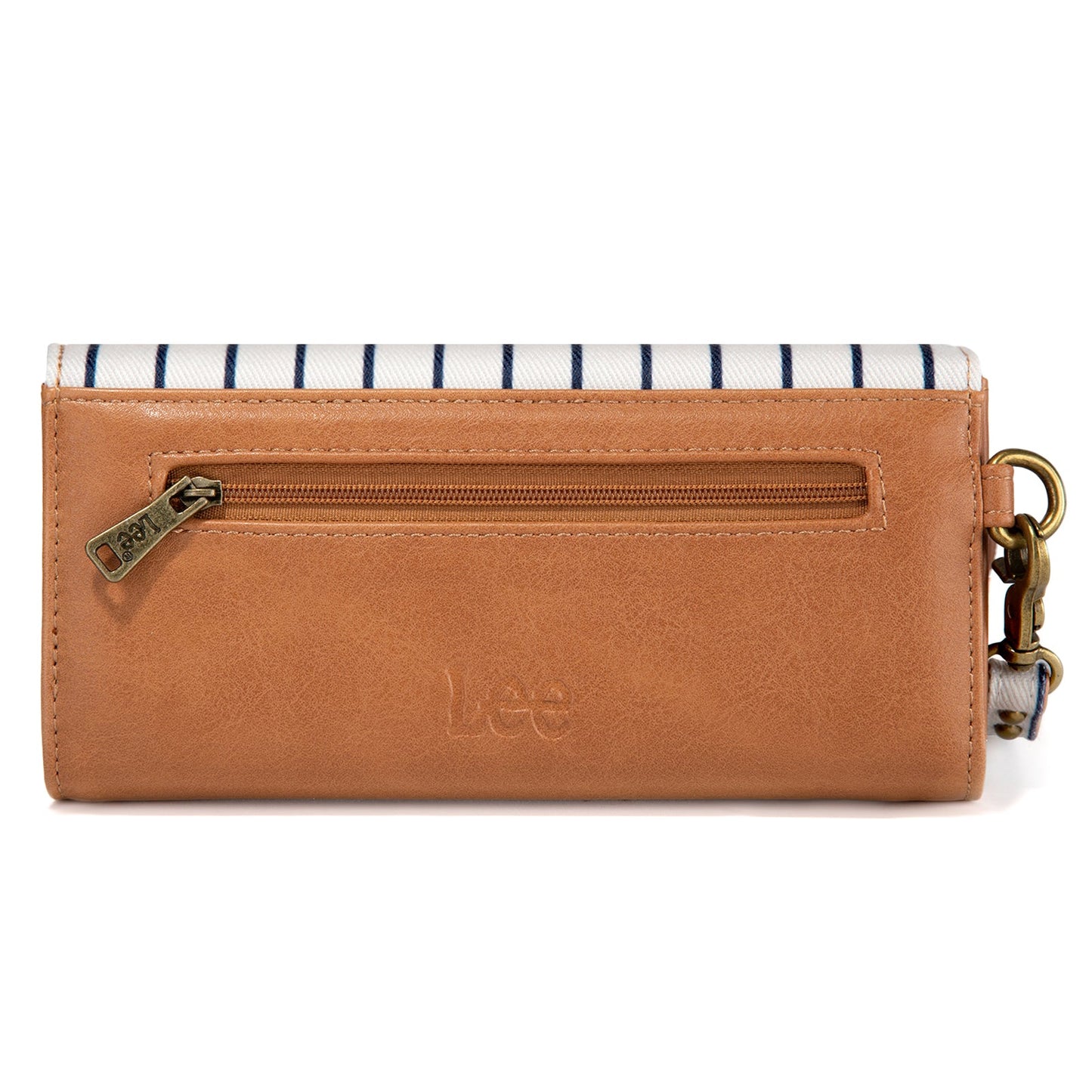 LEE56-004   Lee Striped Collection Trifold Wallet/Wristlet