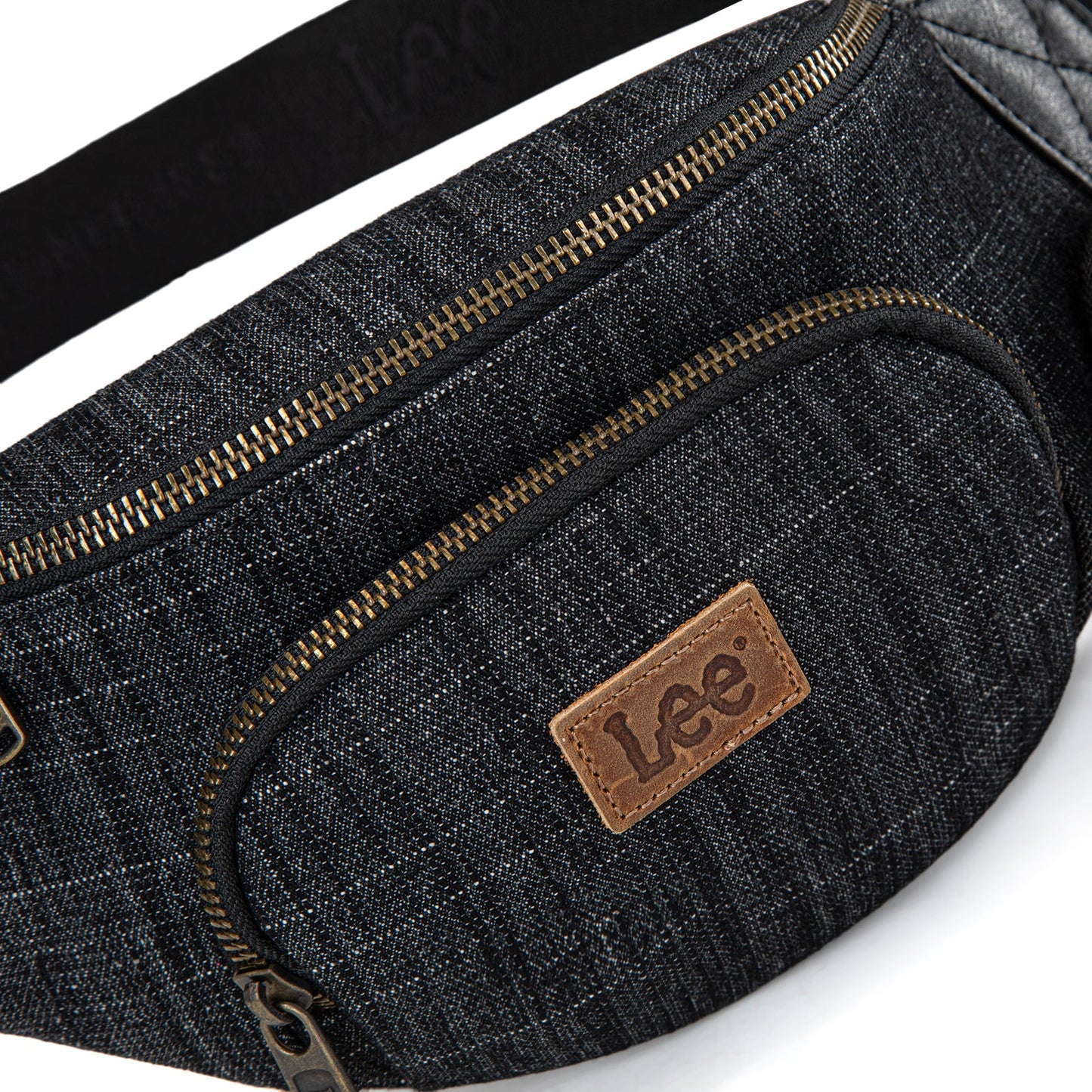 LEE58-004  LEE Denim Canvas Belt Bag With Mini Pouch