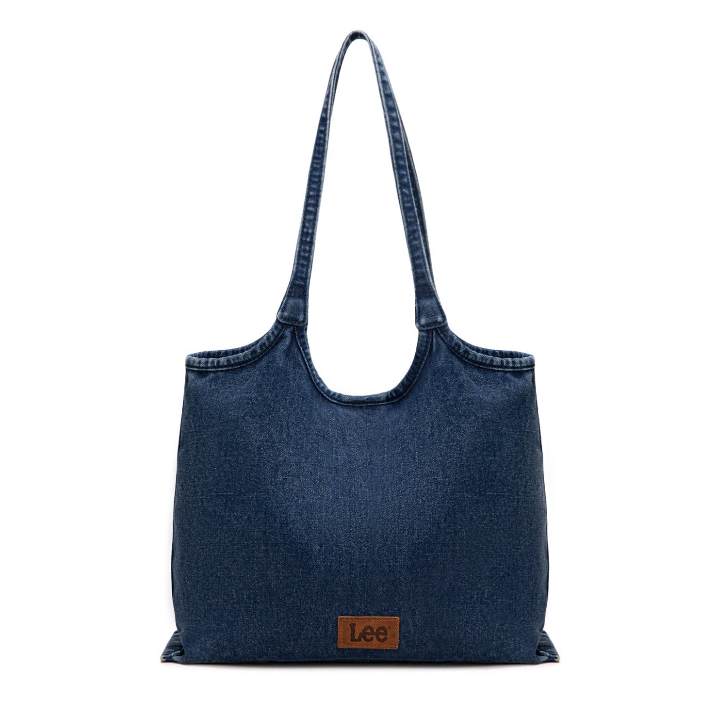 LEE63-001    LEE  Denim Canvas Tote Bag/Shoulder Bag - Dark Jean
