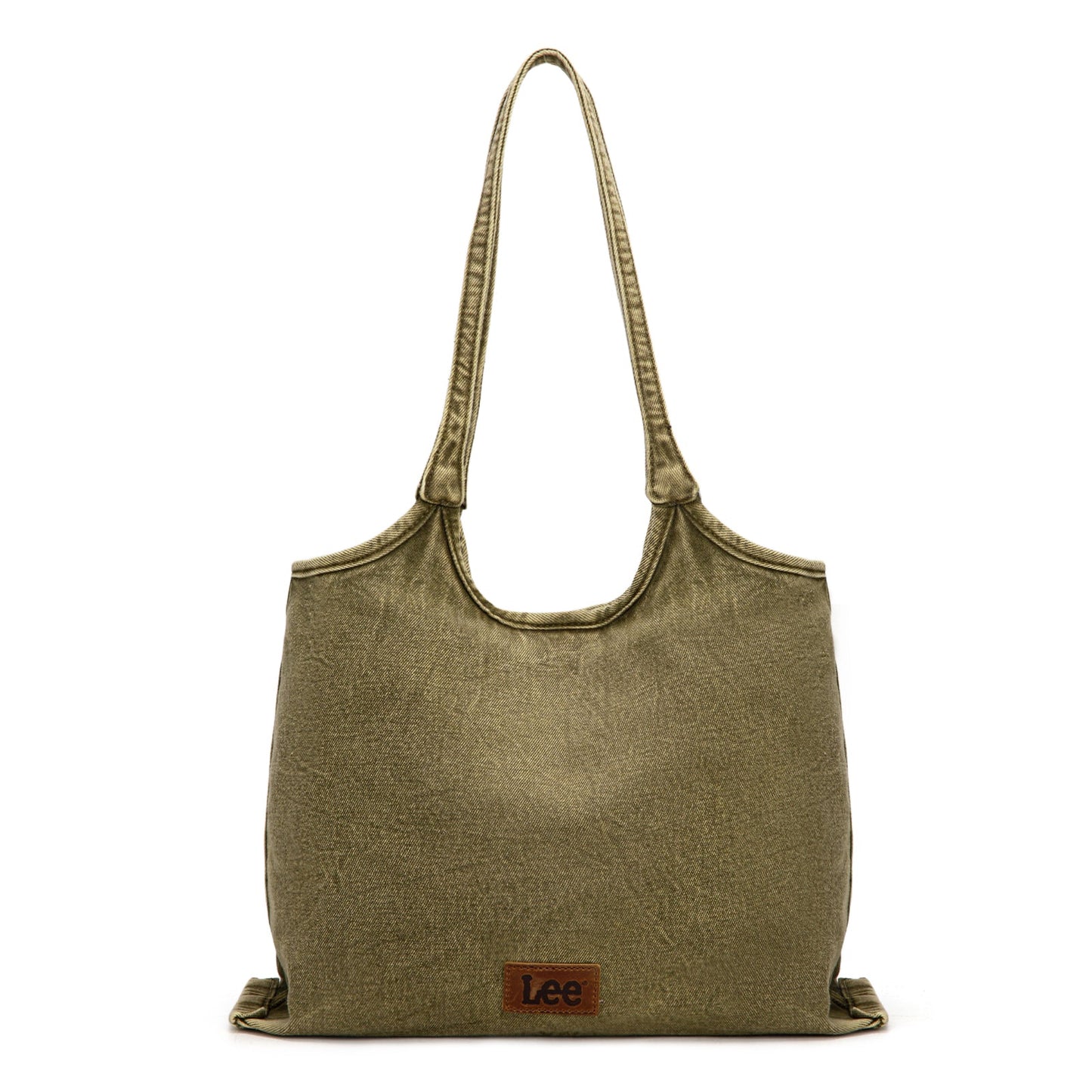 LEE63-001    LEE  Denim Canvas Tote Bag/Shoulder Bag - Green