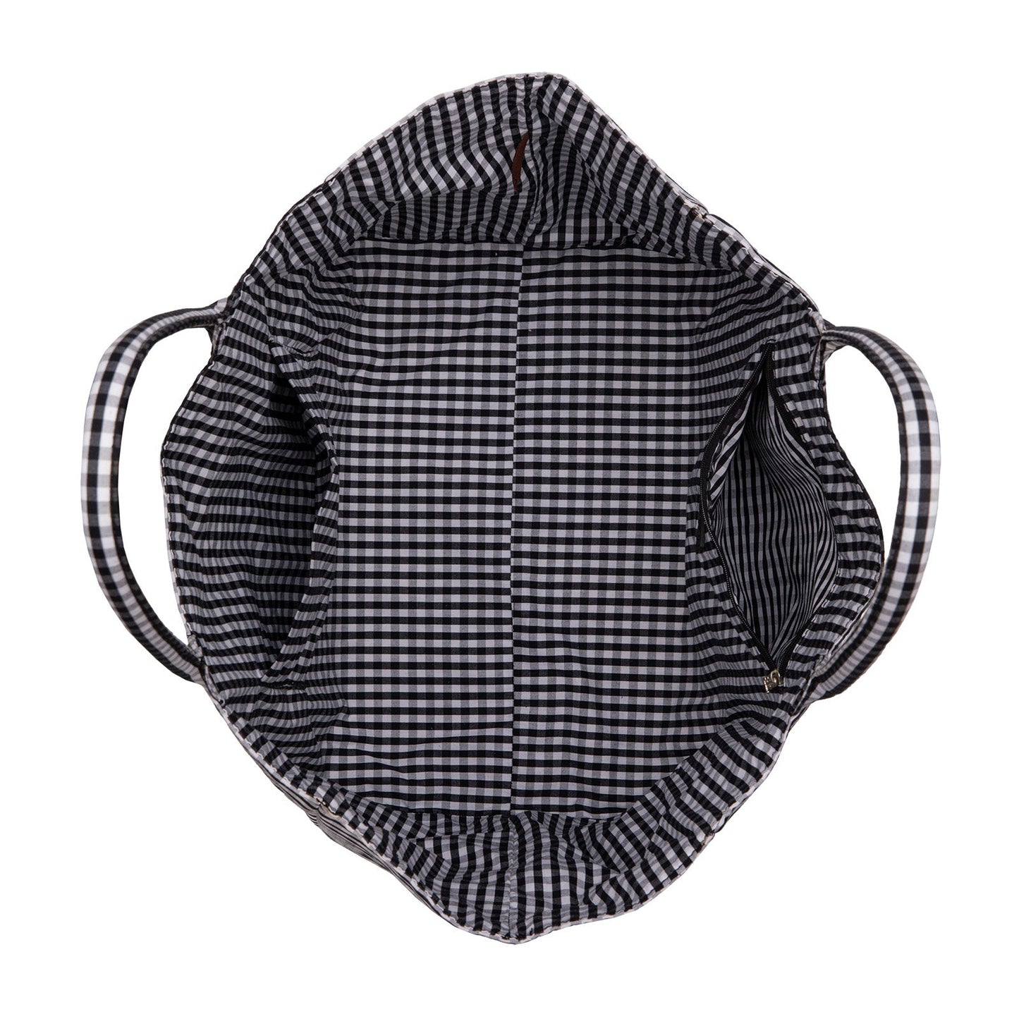 LEE64-001  LEE Plaid Cotton Tote/ Extra Large Tote