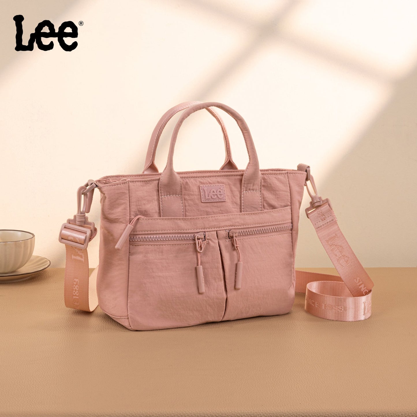 LEE65-001   LEE Multi Pocket  Small Tote/Crossbody