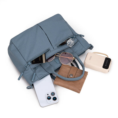LEE65-001   LEE Multi Pocket  Small Tote/Crossbody