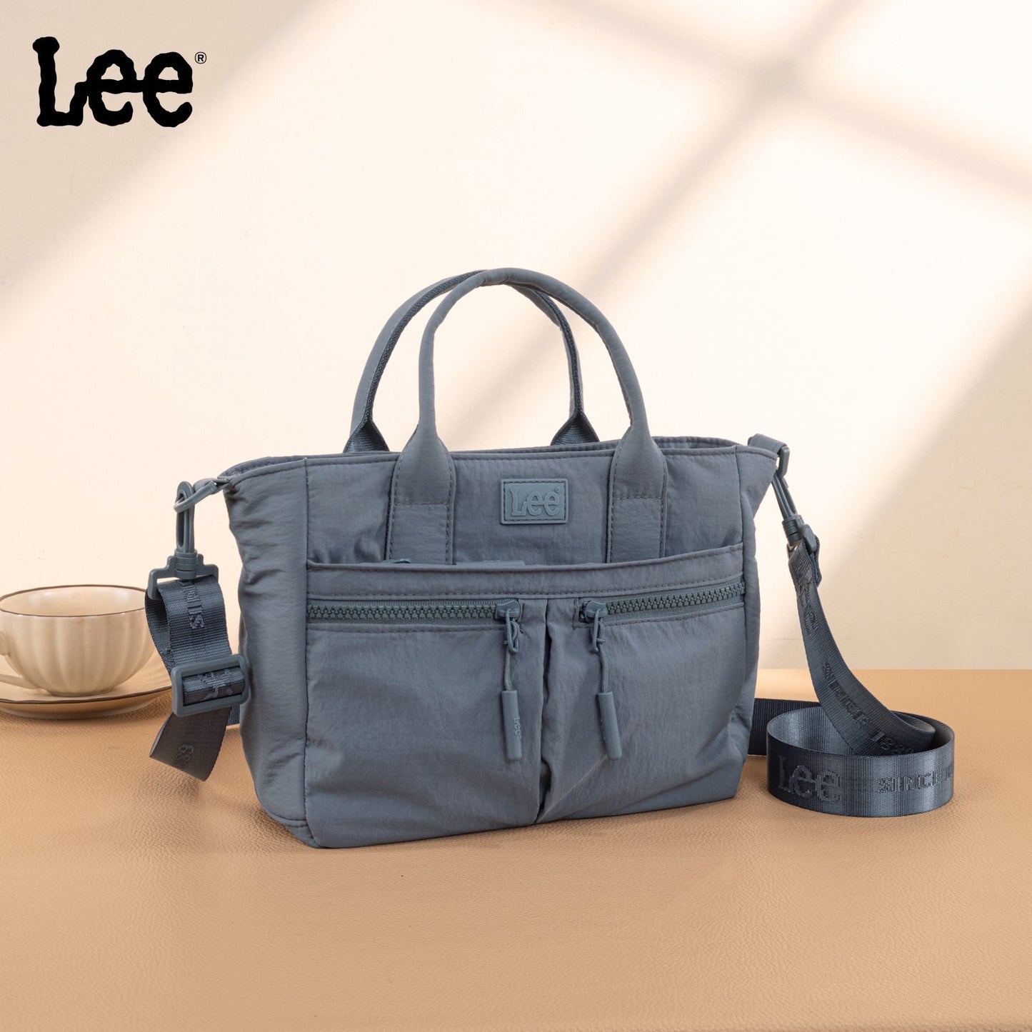 LEE65-001   LEE Multi Pocket  Small Tote/Crossbody
