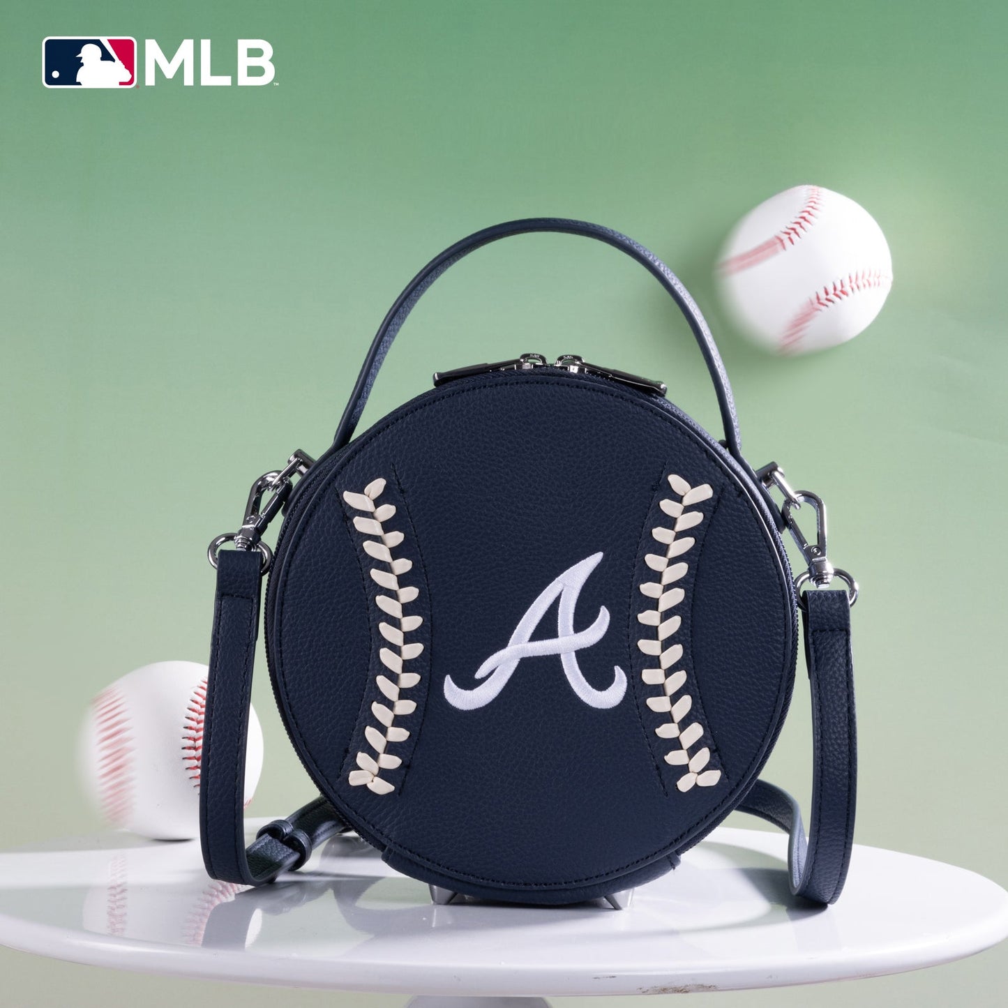 MLB-AB102   MLB Atlanta Braves Team Circle Bag/Crossbody