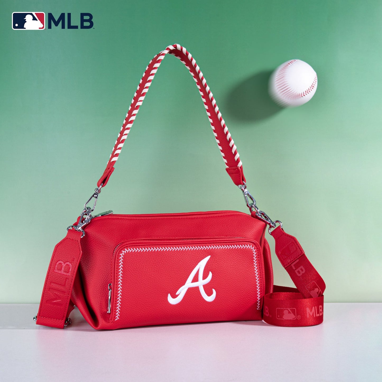 MLB-AB104  MLB Atlanta Braves Team  Shoulder Bag/Crossbody