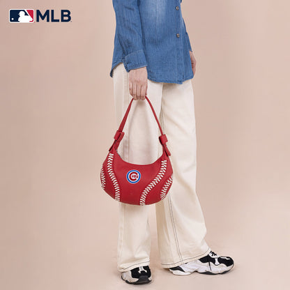 MLB-CU101   MLB Chicago Cubs Team Hobo Bag Shoulder Bag