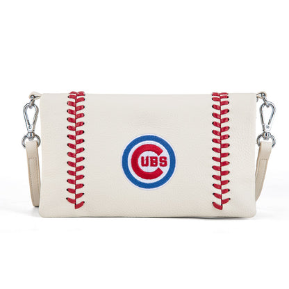 MLB-CU106  MLB Chicago Cubs Team Bi-Fold Clutch/Crossbody