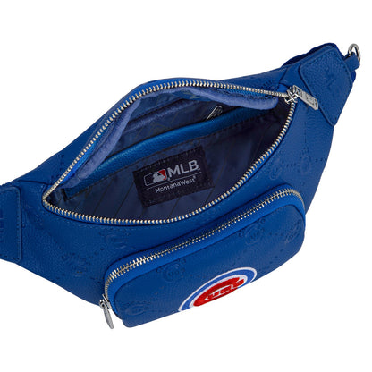 MLB-CU20-320  MLB Chicago Cubs Team  Fanny Pack Belt Sling Bag