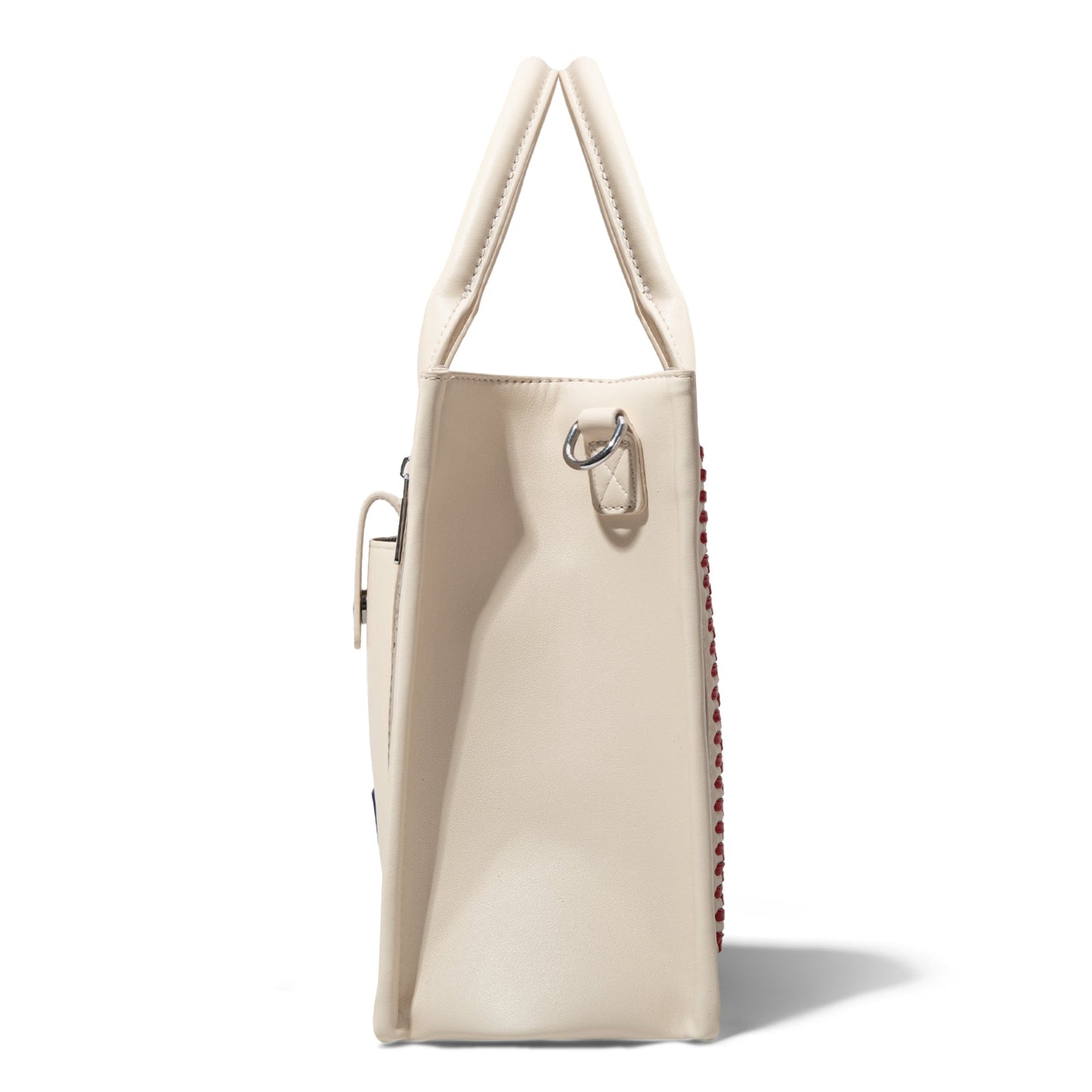 MLB-MT100-100  MLB New York Mets Team Whipstitch Tote/Crossbody