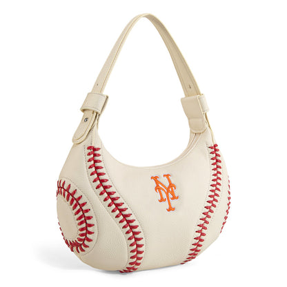 MLB-MT101  MLB New York Mets Team Hobo Bag/Shoulder Bag