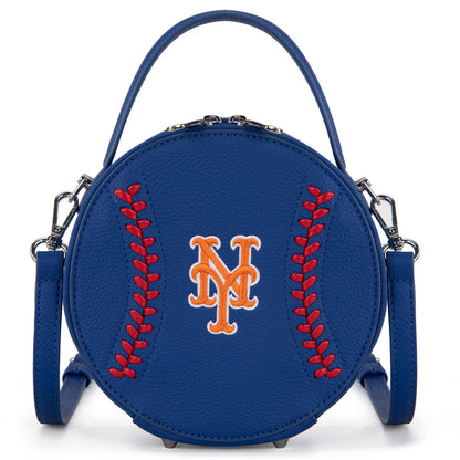 MLB-MT102 MLB New York Mets Team Circle Bag/Crossbody