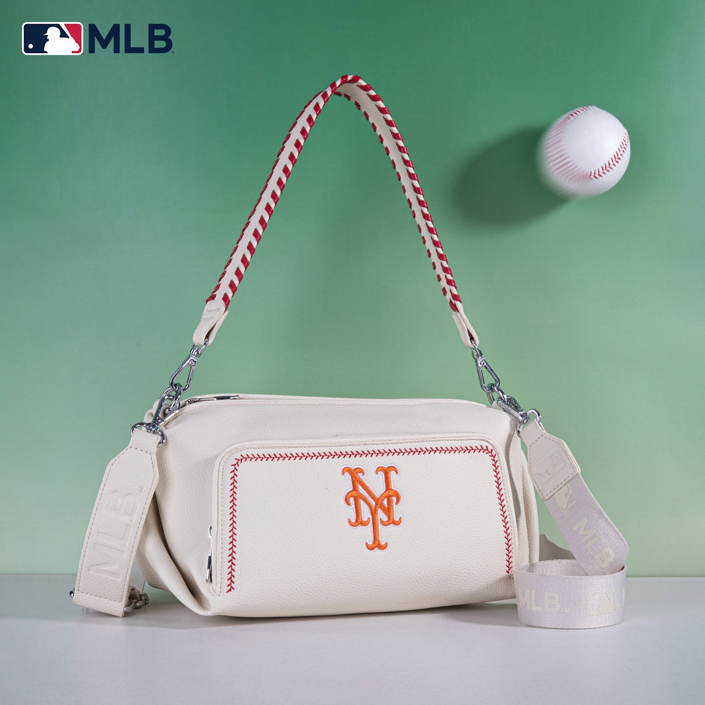MLB-MT104  MLB New York Mets Team Shoulder Bag/Crossbody