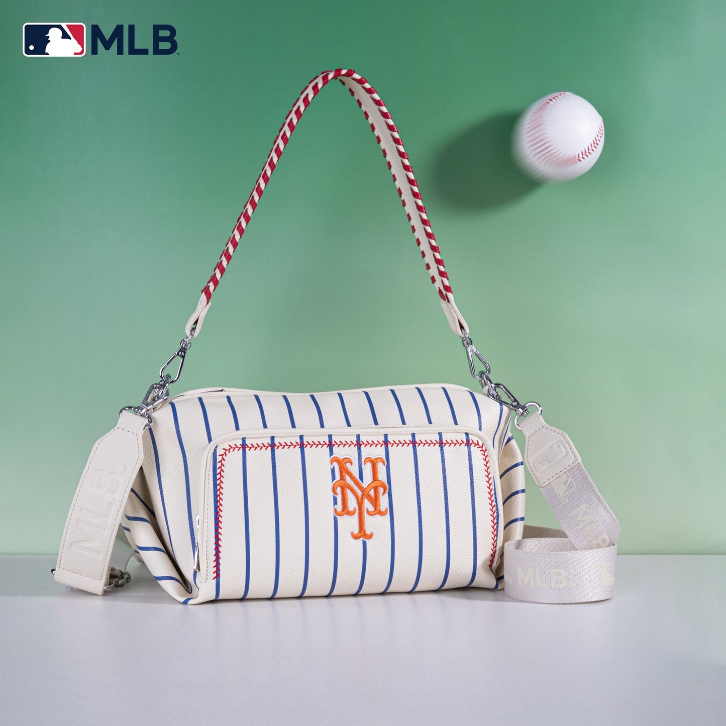 MLB-MT104  MLB New York Mets Team Shoulder Bag/Crossbody