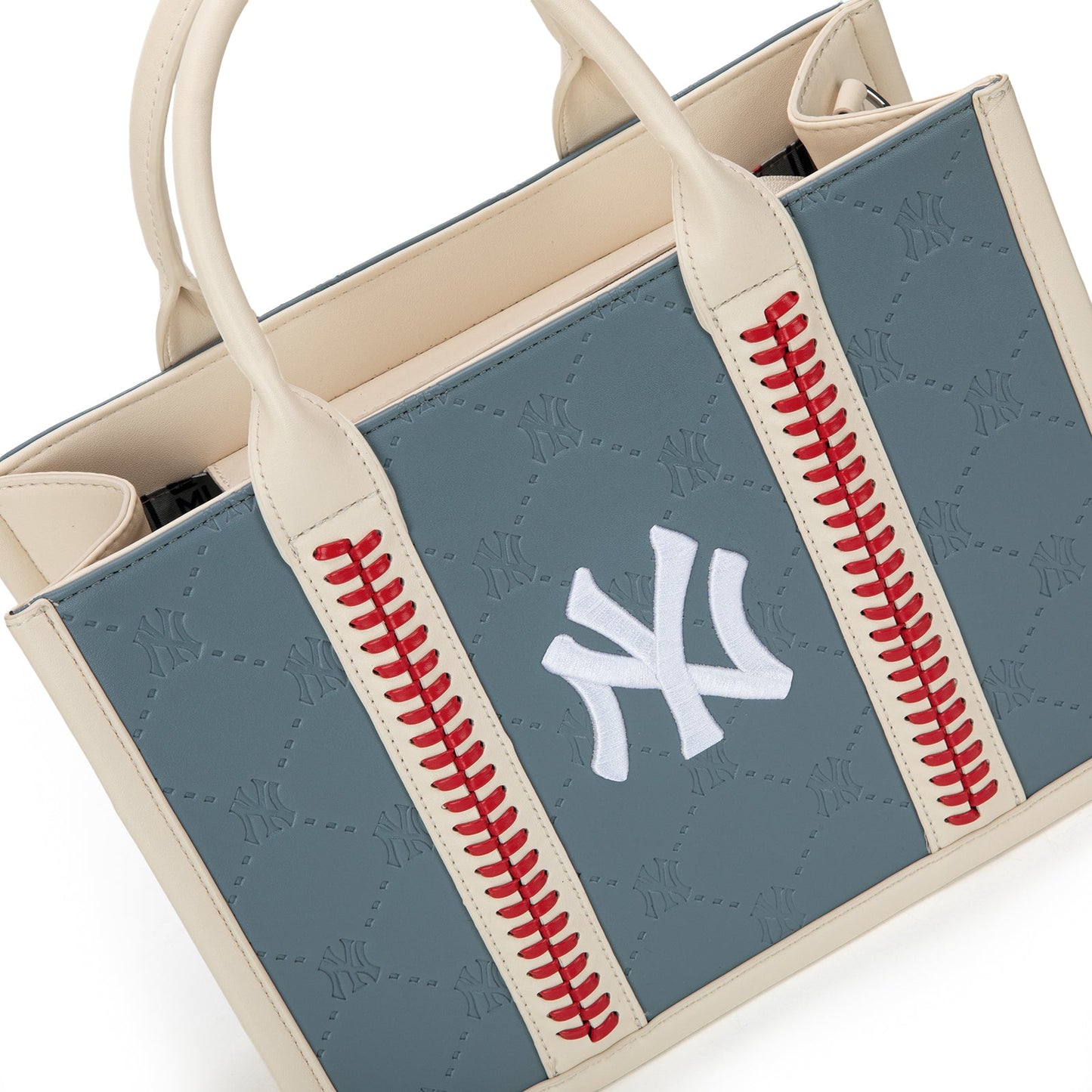 MLB-NY100-100   MLB New York Yankees Team Whipstitch Tote/Crossbody