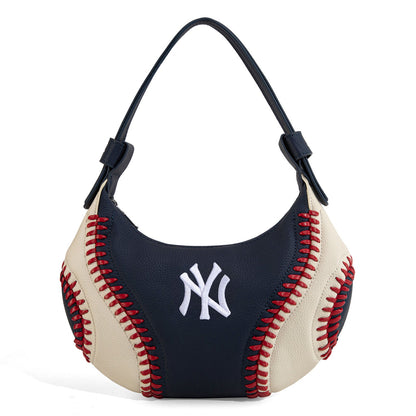 MLB-NY101  MLB New York Yankees Team Hobo Bag/Shoulder Bag