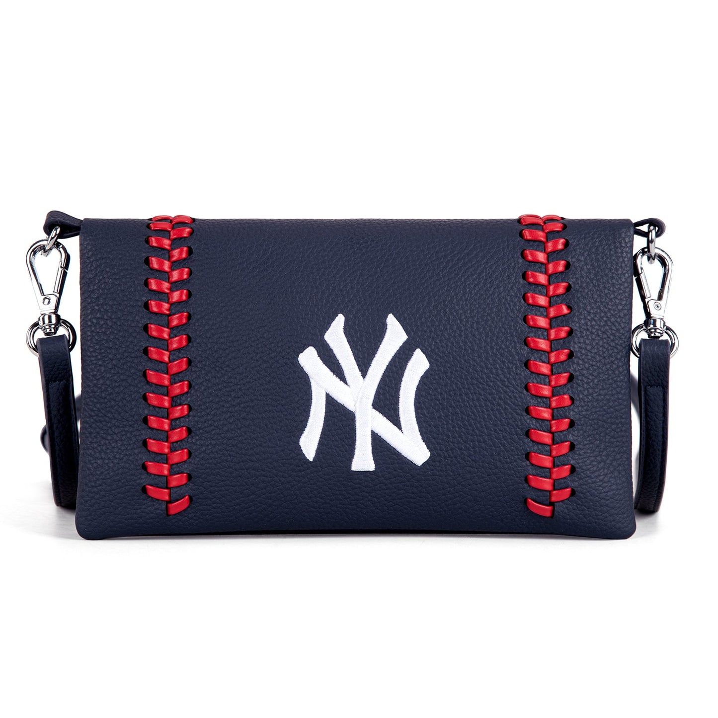 MLB-NY106 MLB New York Yankees Team Bi-Fold Clutch/Crossbody