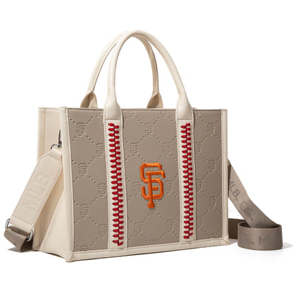 MLB-SF100-100   MLB San Francisco Giants Team Whipstitch Tote/Crossbody