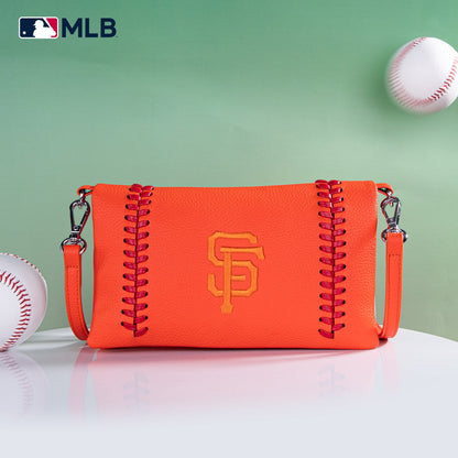 MLB-SF106  MLB San Francisco Giants Team Bi-Fold Clutch/Crossbody