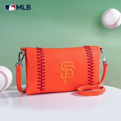 MLB-SF106  MLB San Francisco Giants Team Bi-Fold Clutch/Crossbody