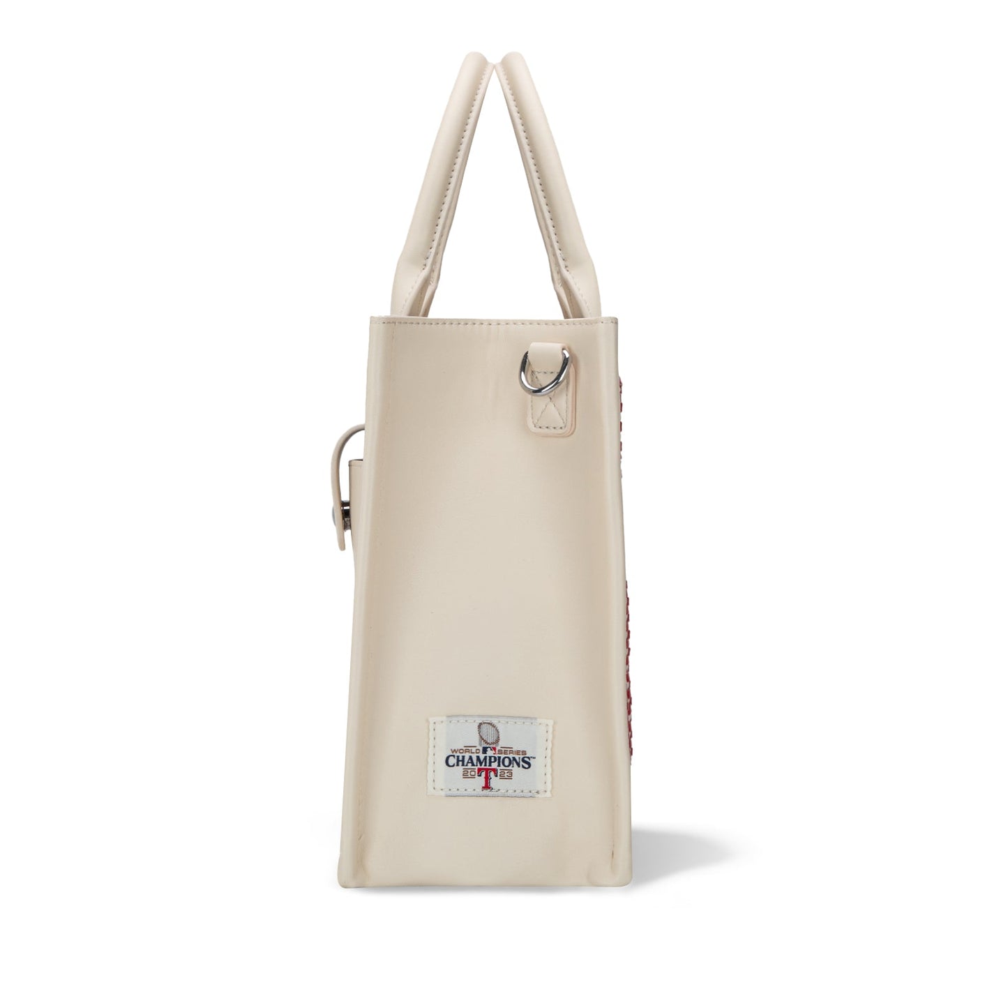 MLB-TX100-100   MLB Texas Rangers Team Whipstitch Tote/Crossbody