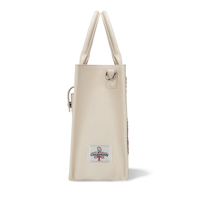 MLB-TX100-100   MLB Texas Rangers Team Whipstitch Tote/Crossbody