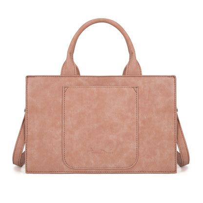 MW1323-8011  Montana West Tooled Collection Tote/Crossbody