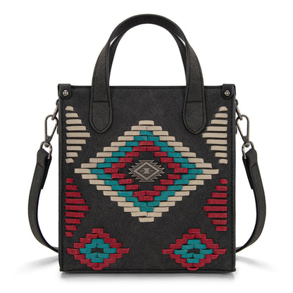MW1332-160   Montana West Aztec Collection Crossbody