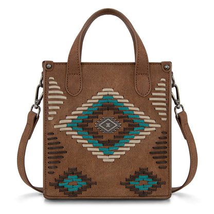 MW1332-160   Montana West Aztec Collection Crossbody