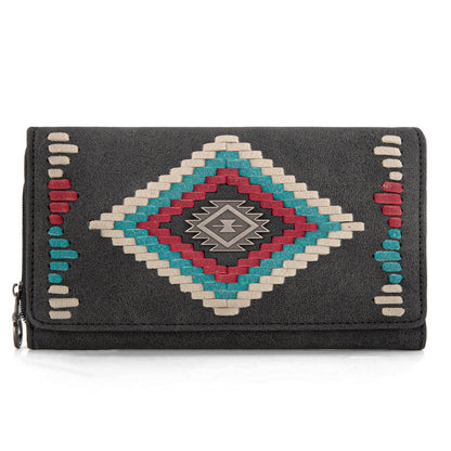MW1332-W010 Montana West Aztec Collection  Wallet