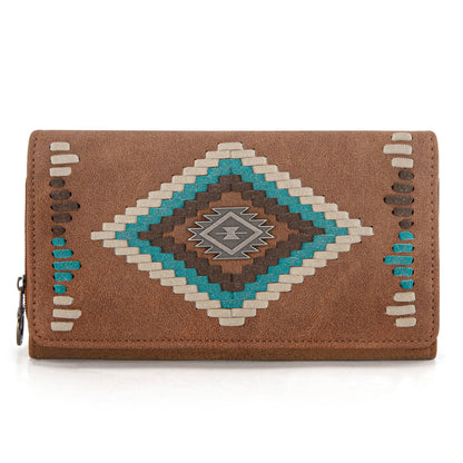 MW1332-W010 Montana West Aztec Collection  Wallet