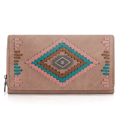 MW1332-W010 Montana West Aztec Collection  Wallet