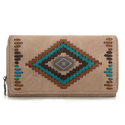MW1332-W010 Montana West Aztec Collection  Wallet