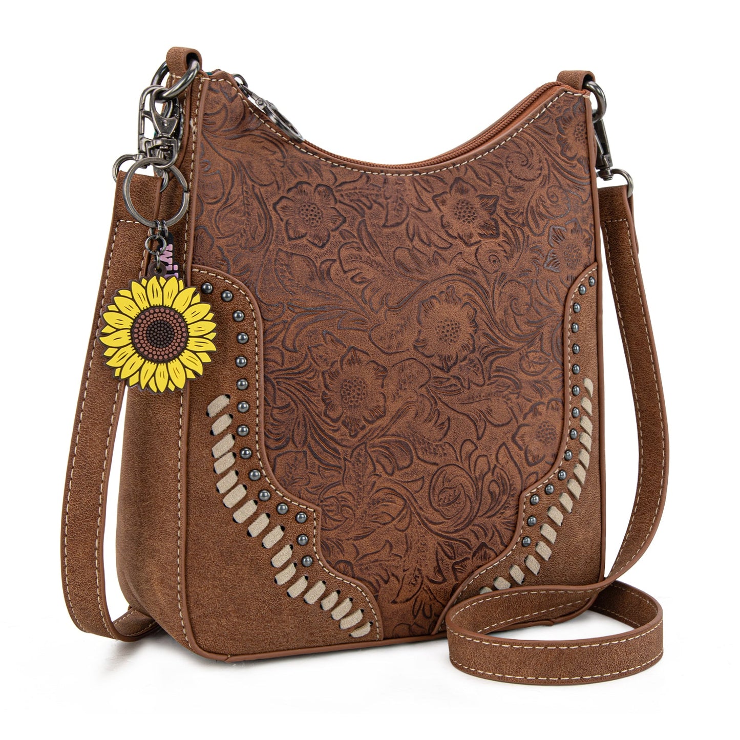 MW1335-8330  Montana West Embossed Collection Crossbody Bag