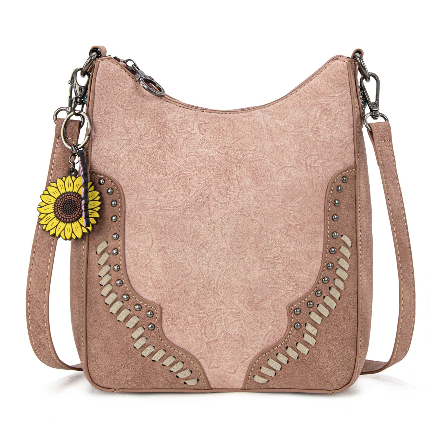 MW1335-8330  Montana West Embossed Collection Crossbody Bag