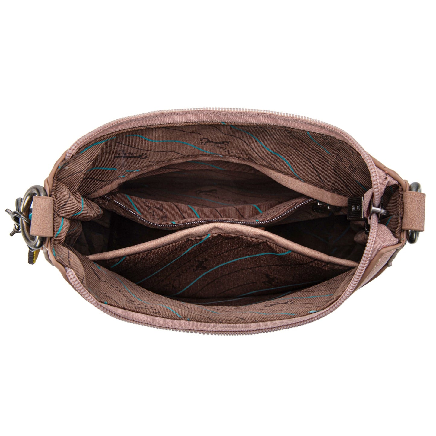 MW1335-8330  Montana West Embossed Collection Crossbody Bag